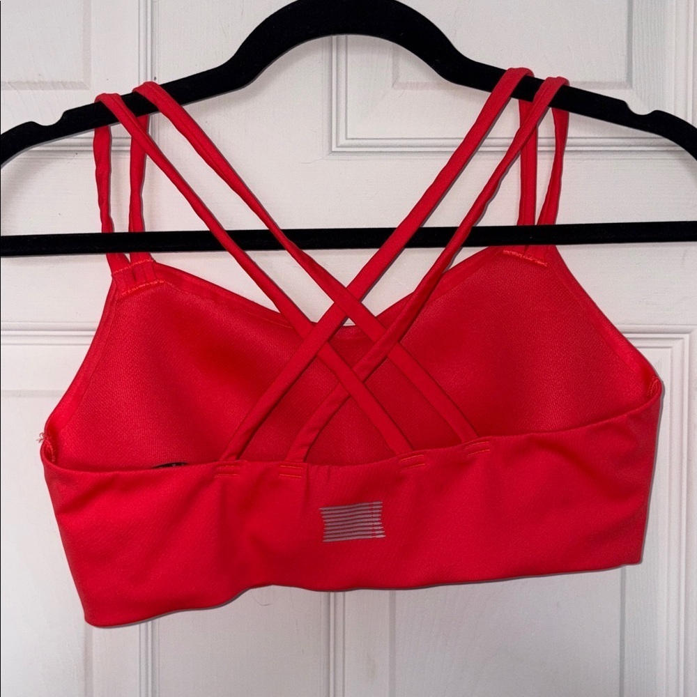 Savage X Fenty On Rihpeat Low Impact Sports Bra Red Size L - Picture 4 of 6